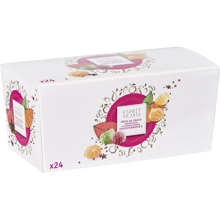 Classic Fruit Paste Holiday Cardboard Box, 240g (8.5oz)