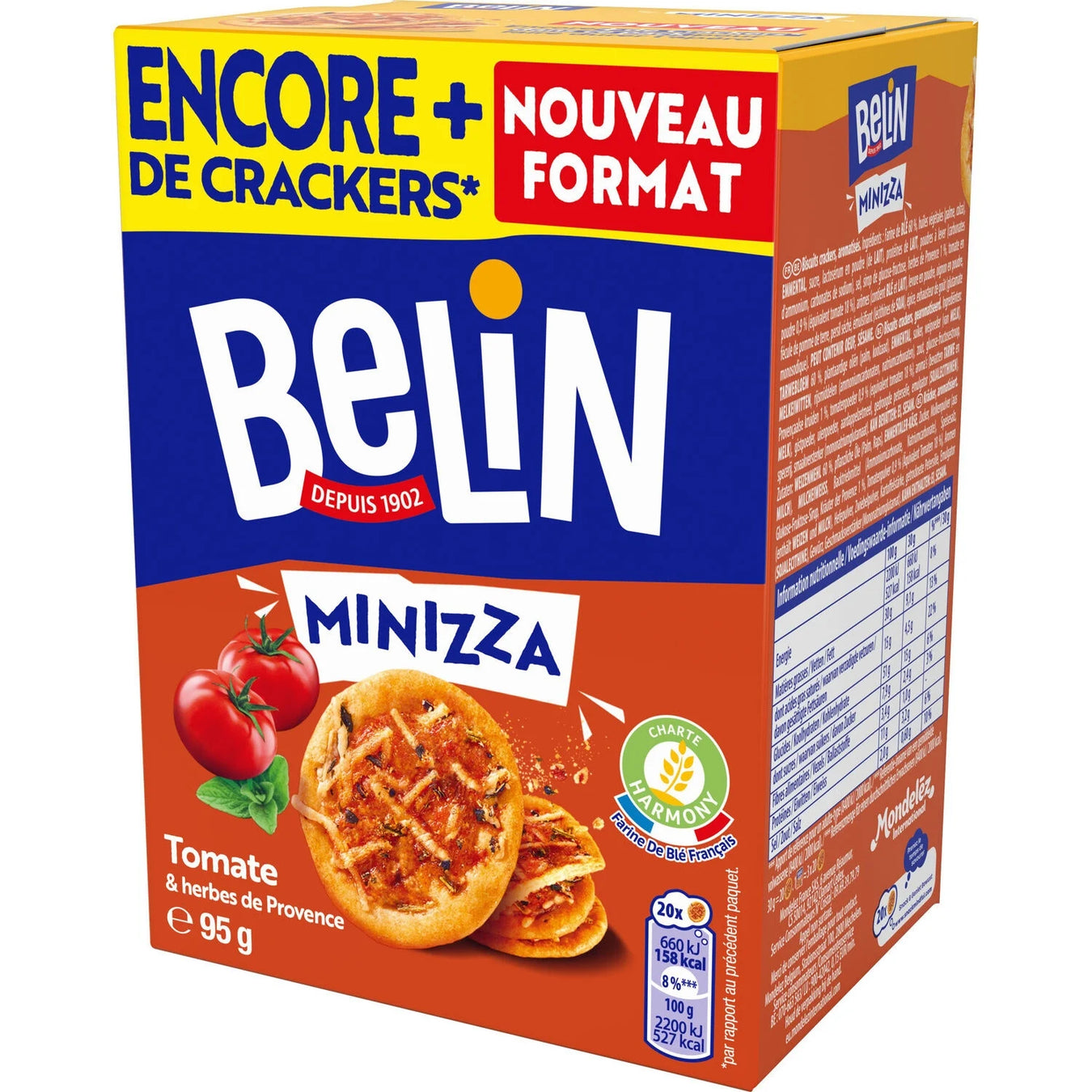 Belin - Minizza Mini Pizza Tomatoes & Herbes de Provence, 85g (3oz) - myPanier