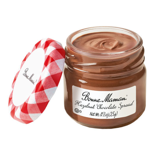 Bonne Maman - Chocolate Hazelnut Spread, 48x0.9oz Mini Jars