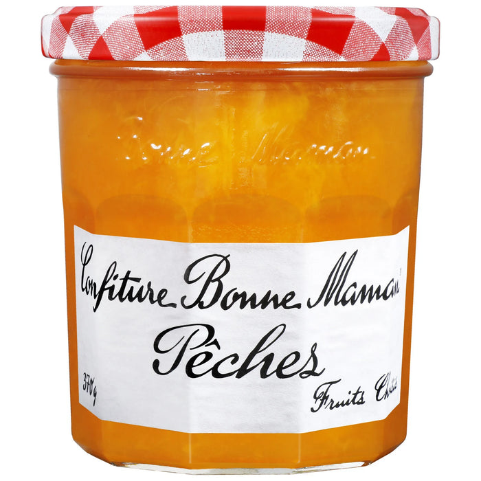 Bonne Maman - Peach Jam, 370g (13oz) | French Version