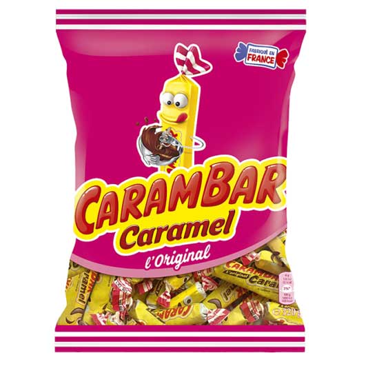 Carambar Candy in A Bag 130g (0.3 oz), One : Caramel Candy : Grocery &  Gourmet Food 