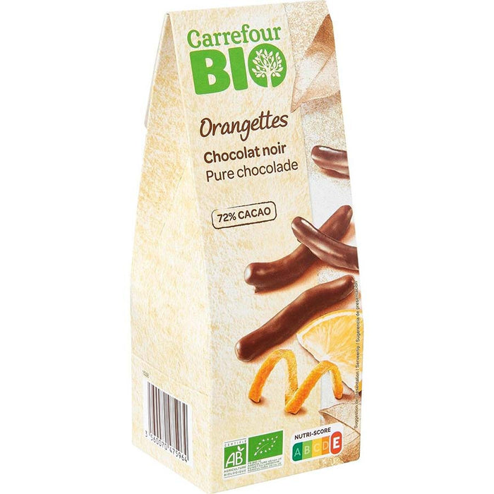 Carrefour - Organic Dark Chocolate & Orange Bites - myPanier