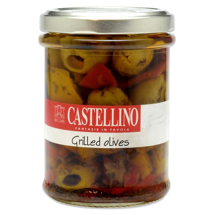 Castellino Grilled Olives, 6.5oz (184g)