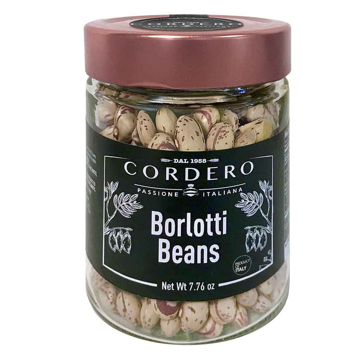 Cordero - Borlotti Beans in Jar, 7.76oz (220g)