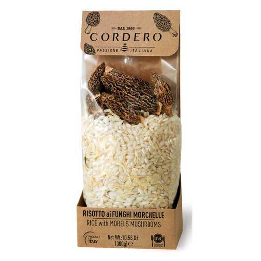 Cordero - Risotto with Morels Mushrooms, 10.58oz (300g)