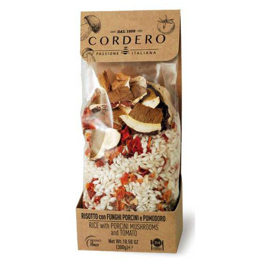 Cordero - Risotto with Porcini Mushrooms & Tomato, 10.58oz (300g)