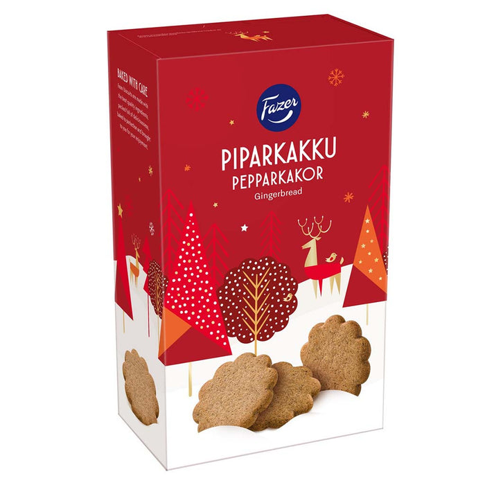 Fazer "Piparkakku" Gingerbread Cookies, 6.17oz (175g)