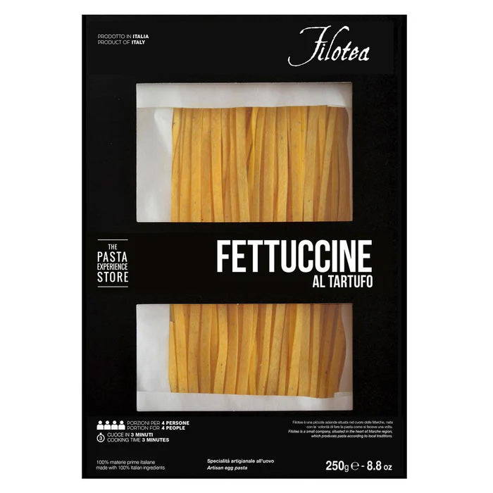 Filotea Fettuccine with Truffle Egg Pasta, 8.8oz (250g)