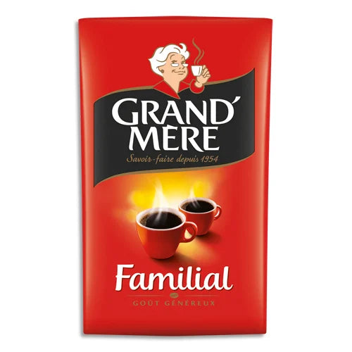 Grand Mère - Café Moulu, Familial Torréfaction Moyenne, 250g (8.9oz)