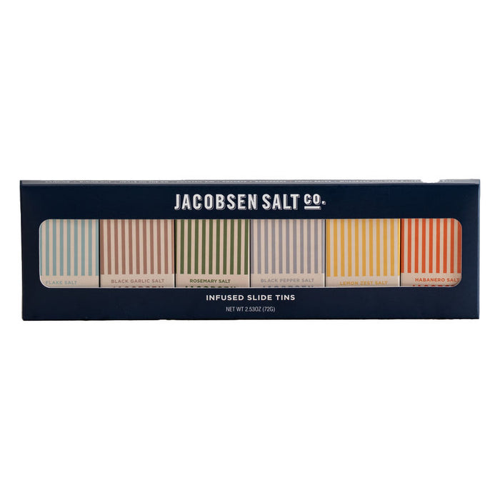 Jacobsen Variety 6-pack of Infused Slide Tins, 2.5oz (72g)