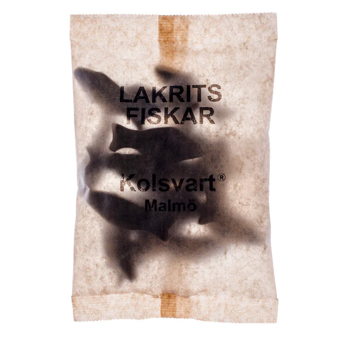 Kolsvart - Poisson à la réglisse sucrée, 120g (4.2oz)