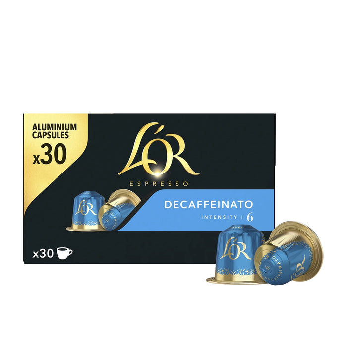 L'Or - Café Décaféiné 20 Capsules # 6, 104g (3.7oz)