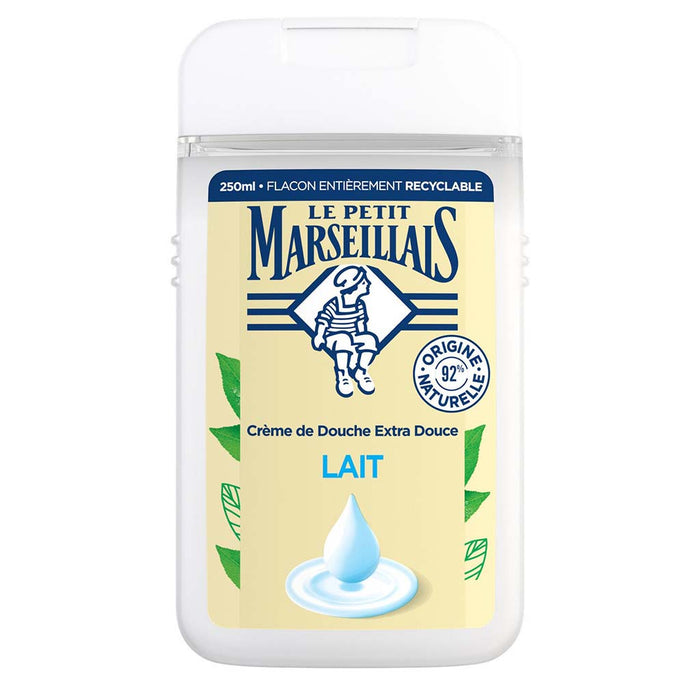 Le Petit Marseillais - Shower Gel with Milk, 25cl (8.5 fl oz)