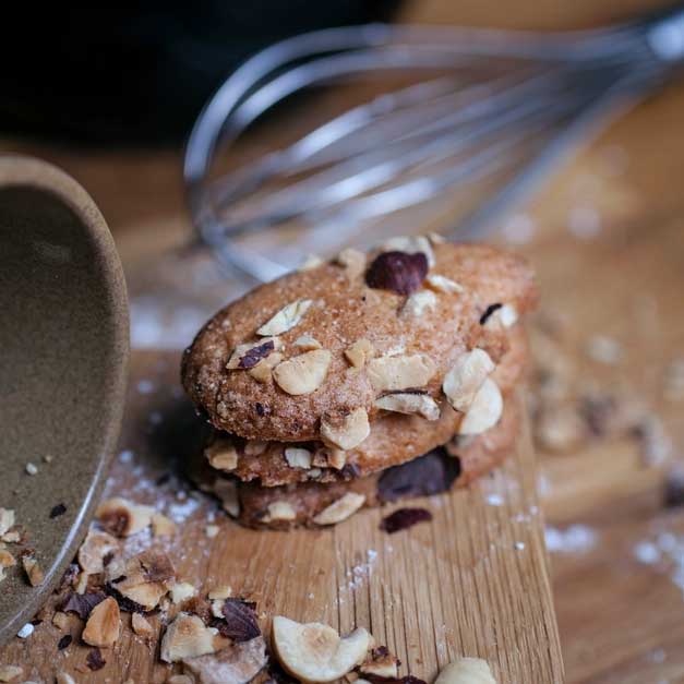 Maison Bruyère - Biscuits français croquants aux noisettes, 60g (2.1oz)