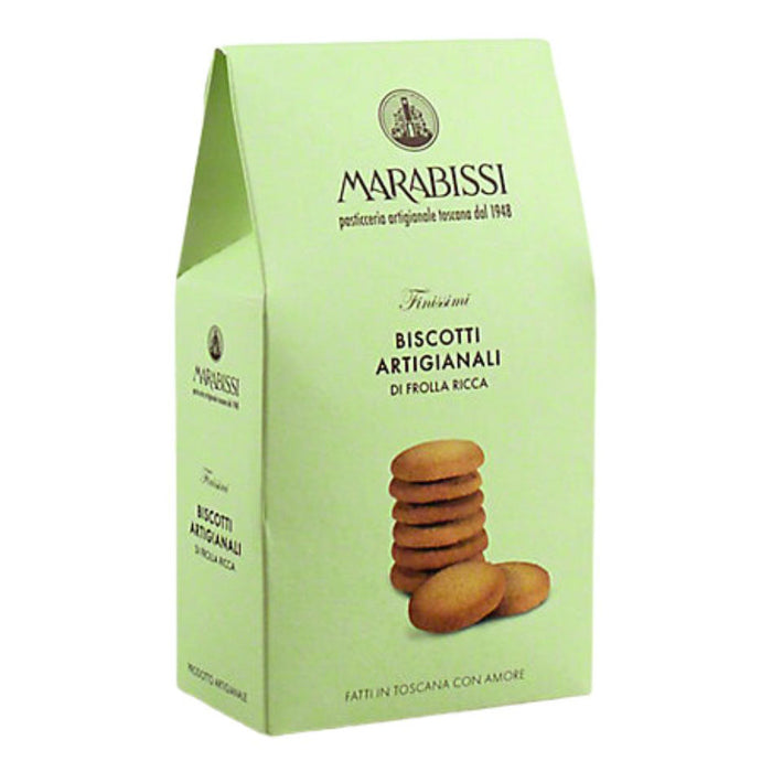 Marabissi - Tuscan Butter Cookies in Green Box, 7.05oz (200g)