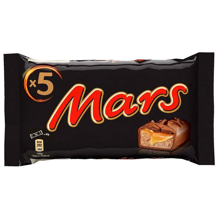 Mars - Caramel Chocolate Bars, 5 Bars (8oz)