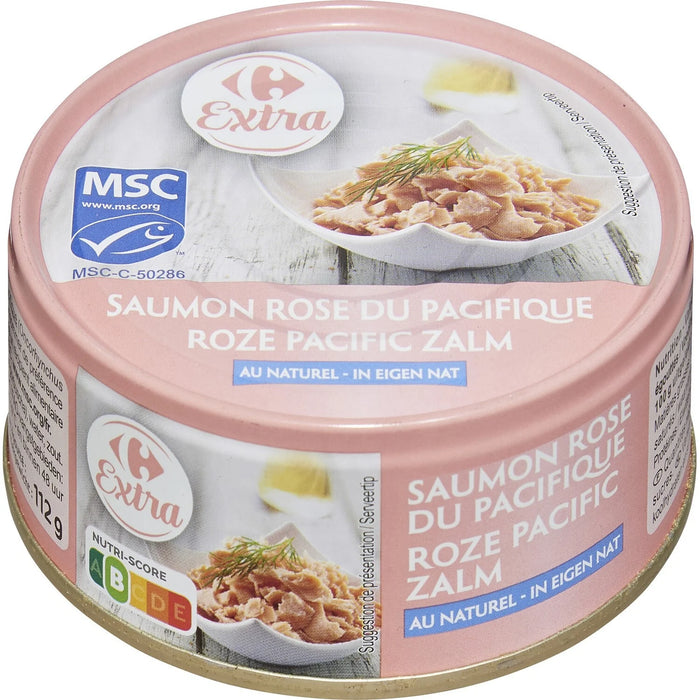 Carrefour - Pacific Pink Salmon, 160g (5.6oz)