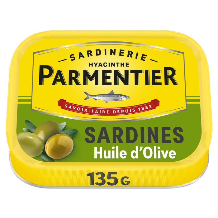 Parmentier - Sardines in Olive Oil, 135g (4.7oz)