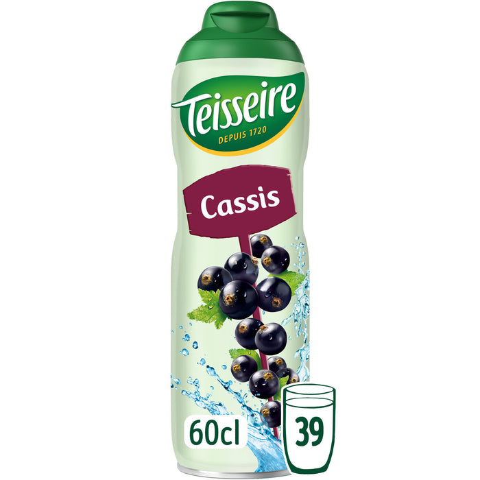 Teisseire - Blackcurrant Syrup, 60cl (20.3 fl oz)