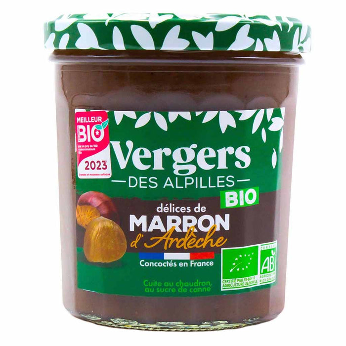 Vergers Des Alpilles - Organic Ardèche Chestnut Delights Jam, 370g (13oz)