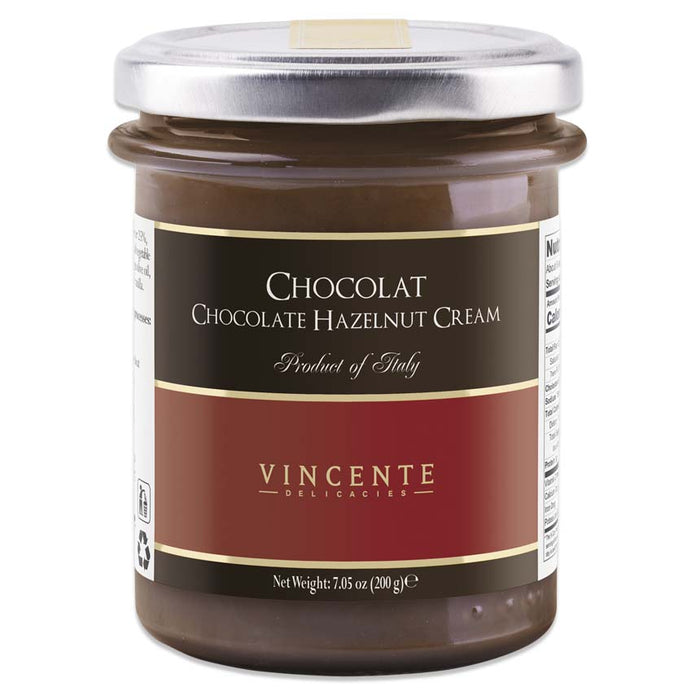 Vincente Sicilian Cream of Chocolate & Hazelnuts, 7oz (200g)