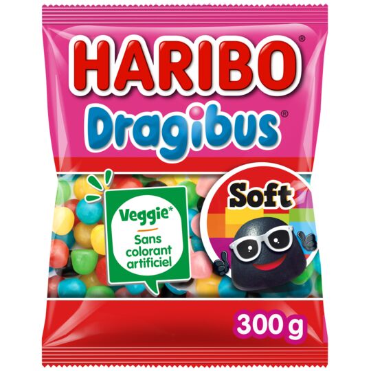 Dragibus Haribo SOFT (version épaisse!) 2kg