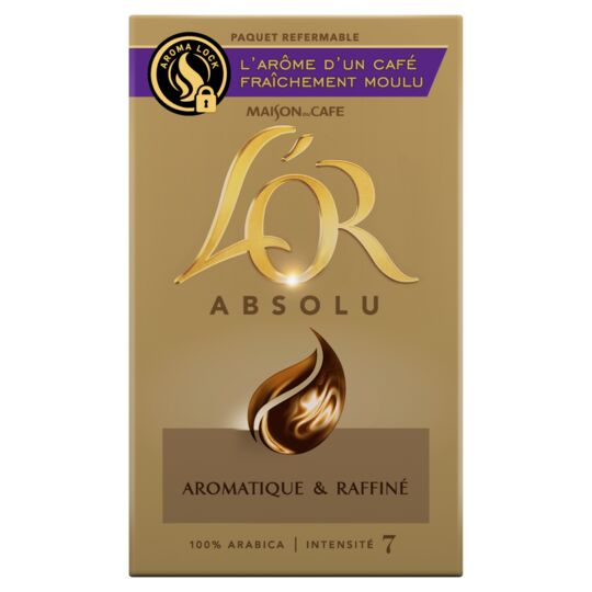 L'Or Café Moulu Premium Absolu