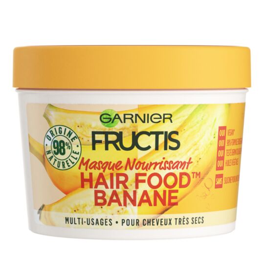 Garnier Fructis Masque Nourrissant Hair Food Banane - 390 ml - INCI Beauty
