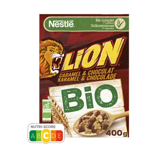 Céréales Lion BIO, Nestlé (400 g)  La Belle Vie : Courses en Ligne -  Livraison à Domicile