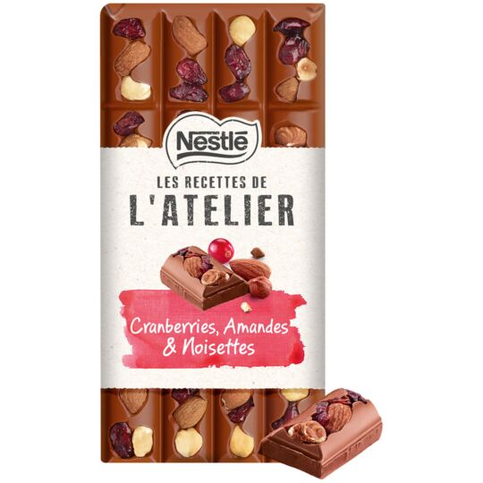 Nestle L'atelier Almonds, Cranberries, Hazelnuts Milk, 170g (6oz ...