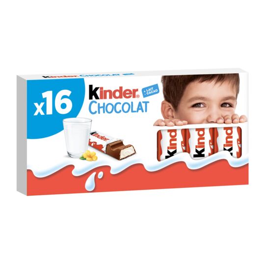 Kinder Chocolat X16 Cookie Bars 200g 71oz Mypanier