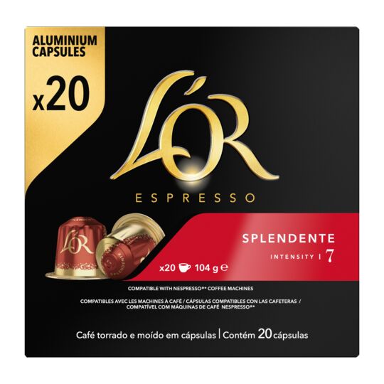 Acheter Promotion L'or Espresso Café espresso splendente intensité 7