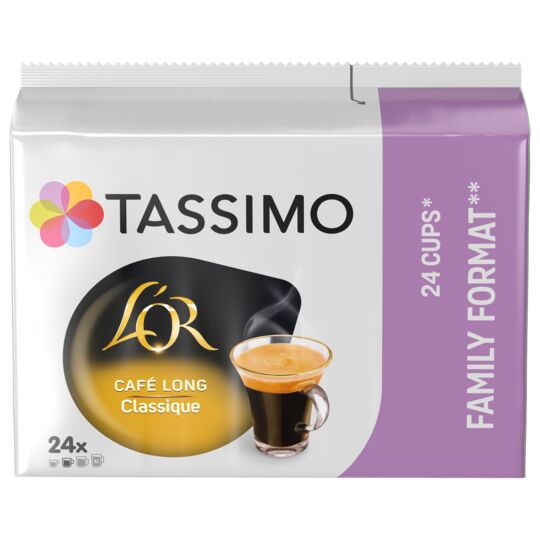 Dosette TASSIMO Café L'OR Long Classique X16