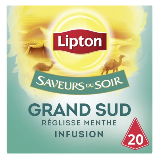 Infusion réglisse menthe 25 sachets Leader Price - 37g
