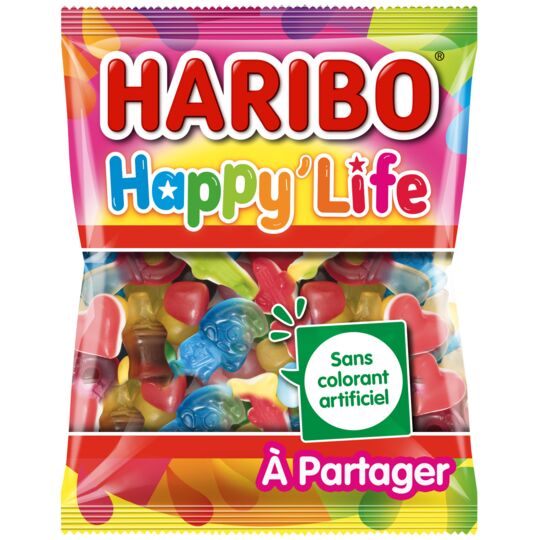 Bonbons à partager Happy Life HARIBO