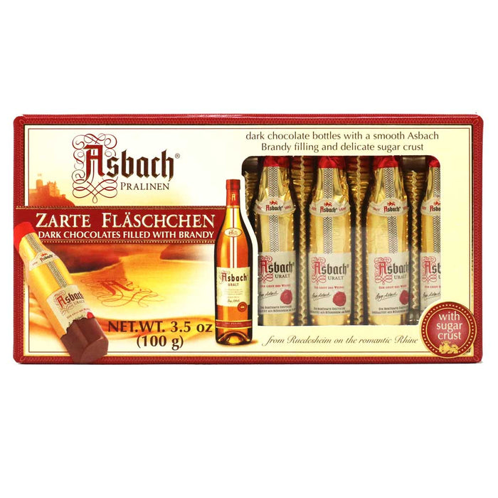 Asbach - Dark Chocolate Brandy Bottles, 3.5oz - myPanier