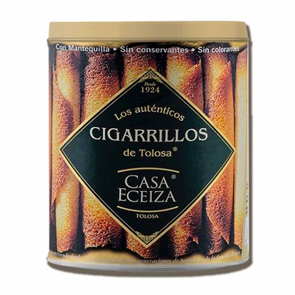 Cigarettes enrobées de chocolat noir - Biscuit pur beurre - Casa Eceiza