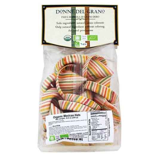 Donne Del Grano - Organic Mexican Hats "Sombreroni" Pasta, 8.8oz - myPanier