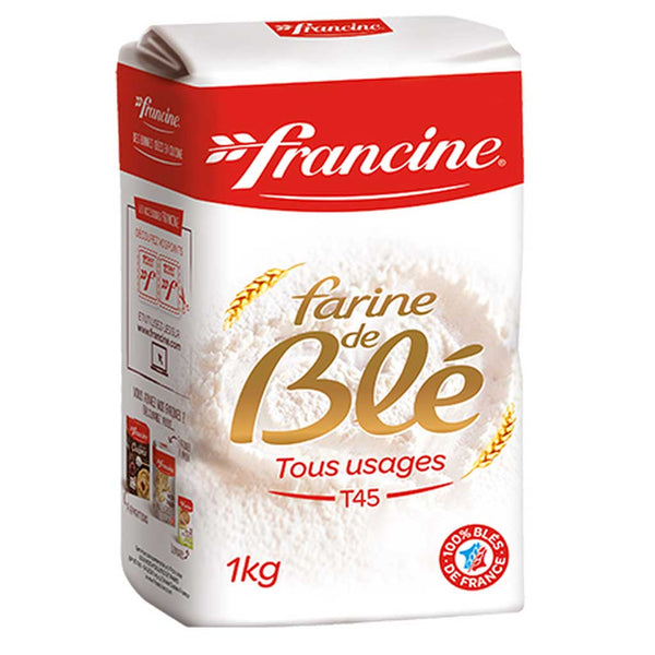 Farine fluide T45 - Farine Francine sans grumeaux T45