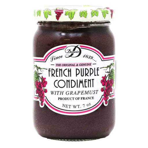 Denoix - Purple Mustard with Grapemust, 200g (7oz) Jar - myPanier