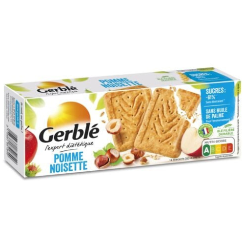 Gerblé - Biscuit Pomme Noisette, 230g (8.2oz) - myPanier