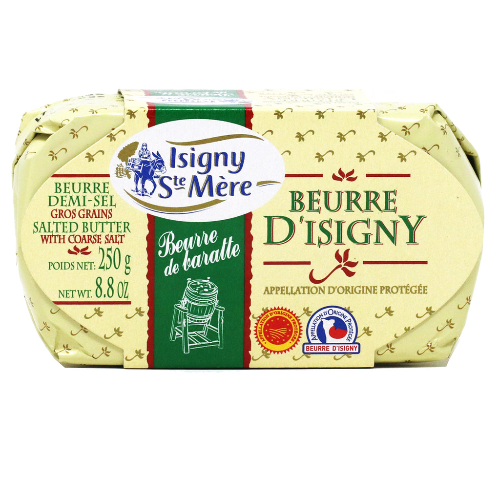 Isigny Ste Mere Salted Churned Butter From Normandy France Mypanier 