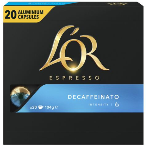 Café dosettes l'OR Espresso splendente intensity 7 Tassimo x16 - 112g