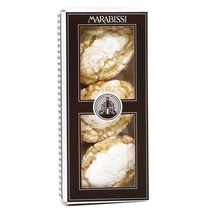 Marabissi - Six Ricciarelli Tuscan Cookies, 4.23oz (120g) Box - myPanier