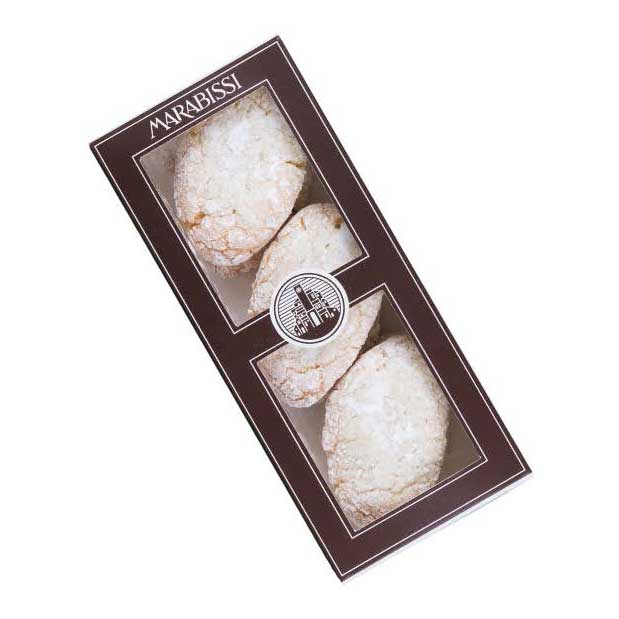 Marabissi - Six Ricciarelli Tuscan Cookies, 4.23oz (120g) Box - myPanier