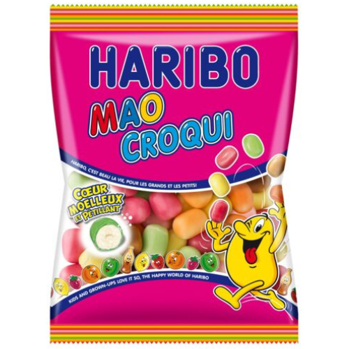 Haribo Bonbons Mao Croqui Le Paquet 250 g - Lot de 6 : : Epicerie