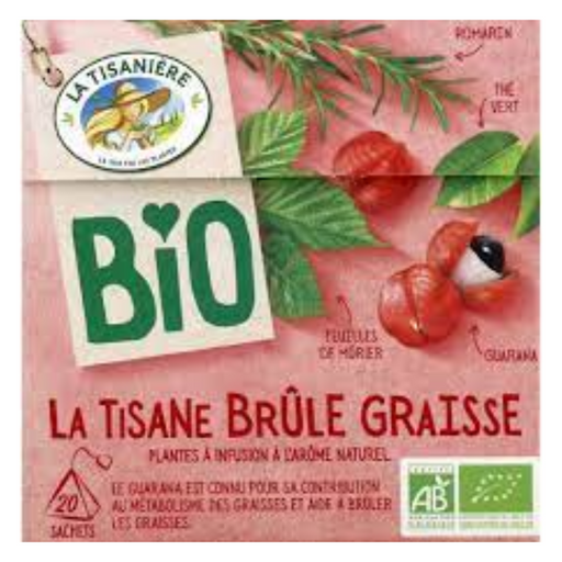 LA TISANIERE - La Tisane Digestion Menthe Citron Vert Bio 30G - Lot De 3 -  Vendu Par Lot : : Epicerie