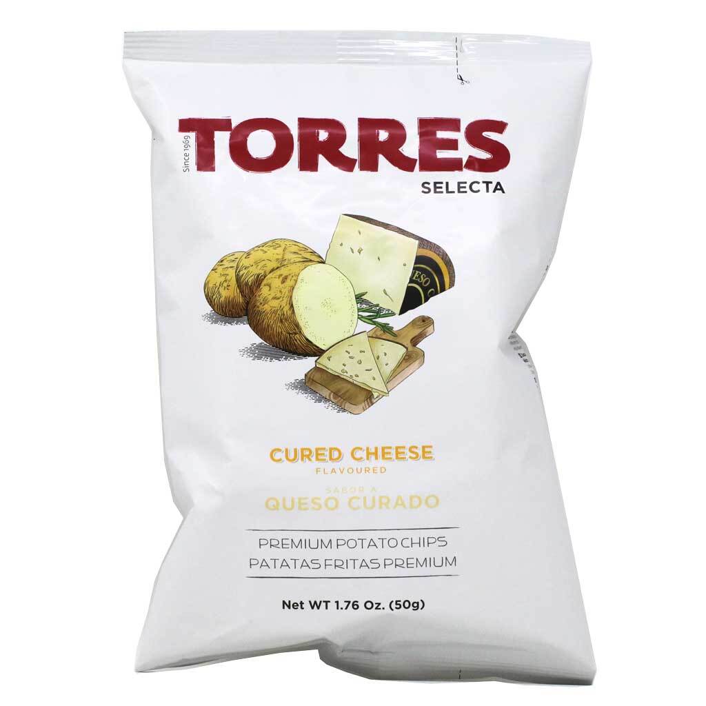 Torres Premium Potato Chips Black Truffle 1.41oz/40g - Patatas