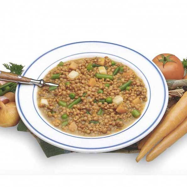 Mamia - Lentil Soup with Vegetables (No Cholesterol), 14oz (400g) - myPanier