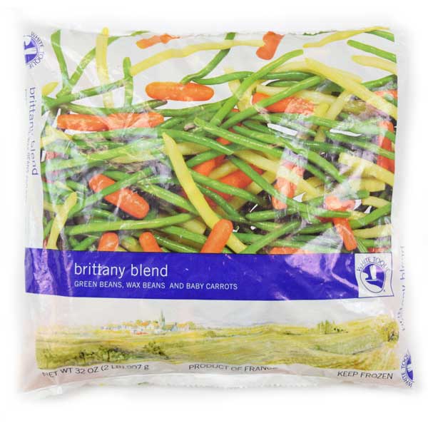 Frozen Mix Vegetable Brittany Blend, 2lb